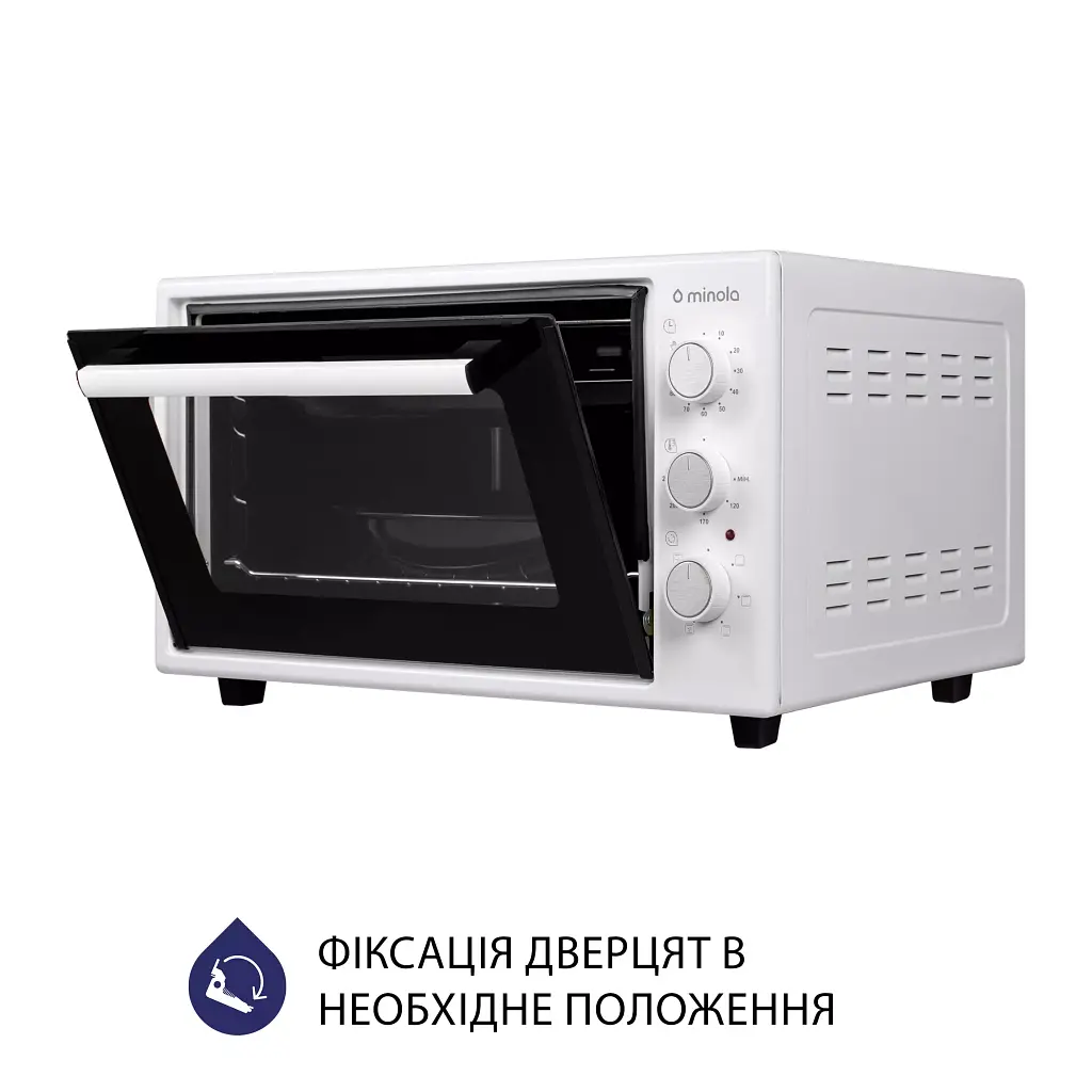 Электрическая печь Minola FOET 3714 WH - фото 7