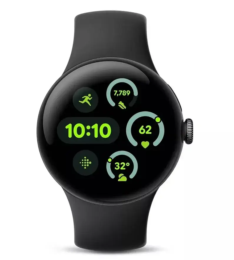 Смарт-годинник Smart Watch Google Pixel Watch 3 LTE 41mm Matte Black/Obsidian Band JP - фото 2