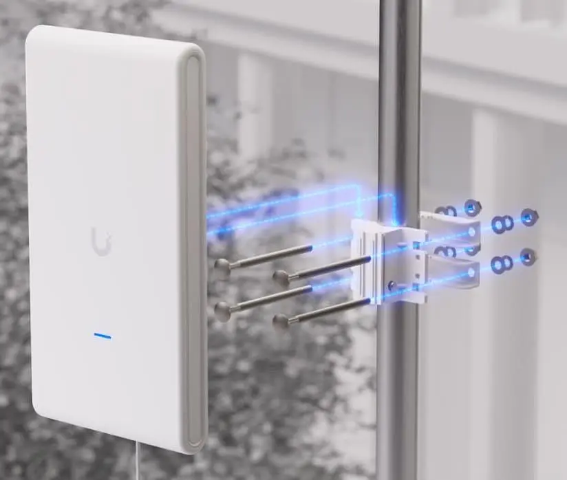 Точка доступу Ubiquiti UniFi 6 Mesh Pro (U6-MESH-PRO) - фото 11