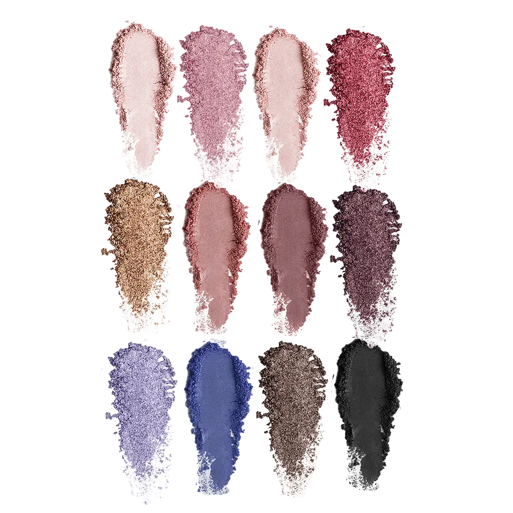 Палетка теней LN Professional Mega Color Eyeshadows Kit, тон 12-2, 12 г - фото 2