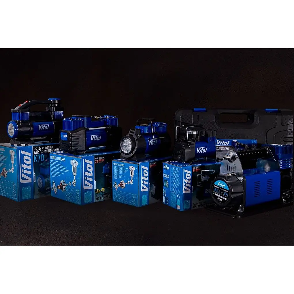 Компресор Vitol Off Road Master 150 psi 50 Amp (K-71) - фото 8