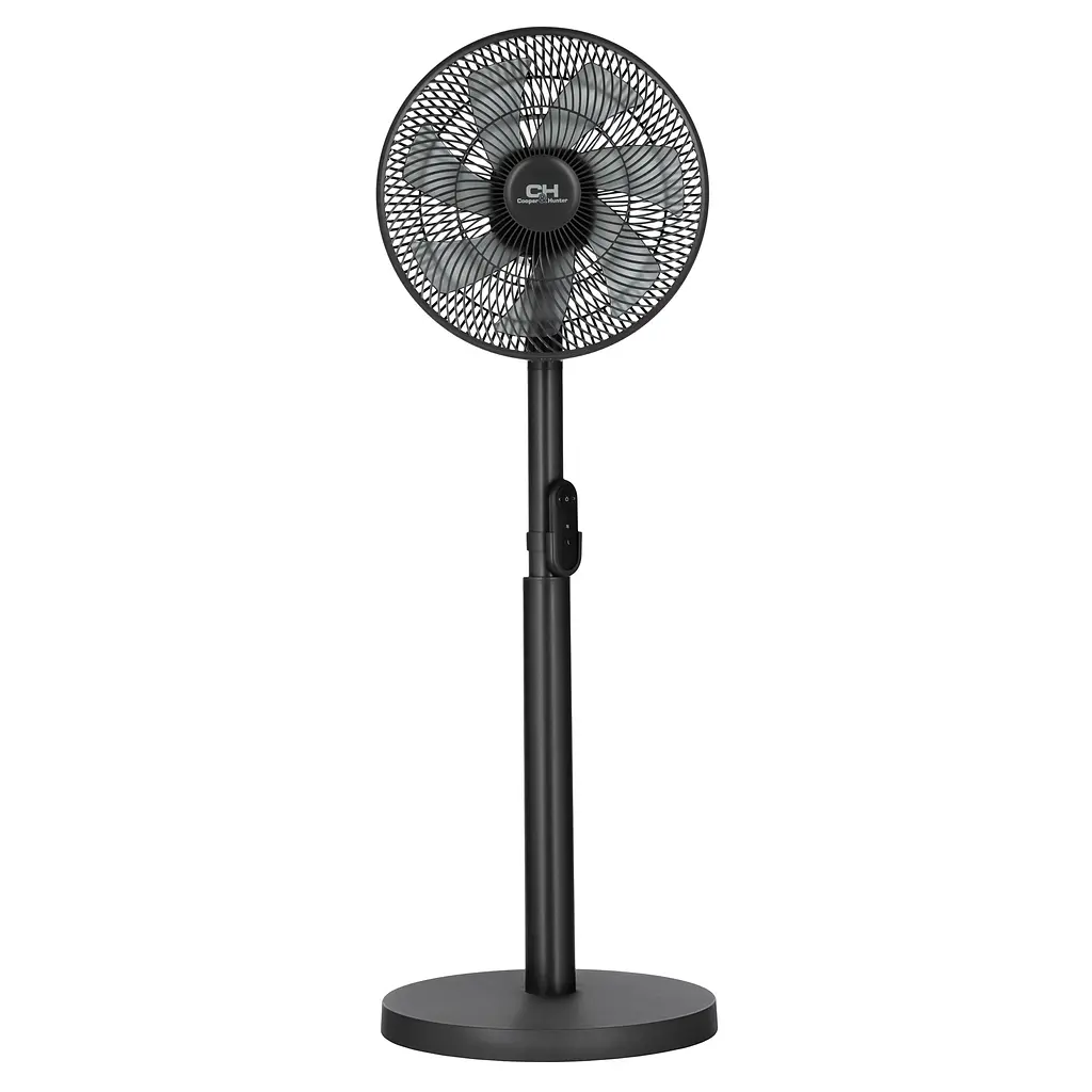 Вентилятор підлоговий Cooper Hunter CH-RFF1270RT Gray підлоговий, 32 см, 18 Вт, пульт ДК, висота 80-100 см, Bluetooth керування