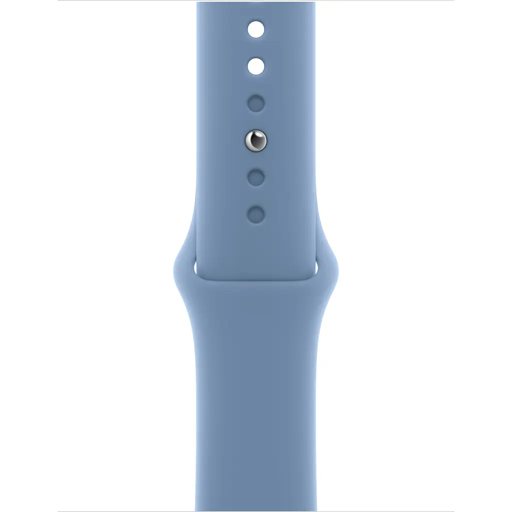 Смарт-часы Apple Watch Series 9 GPS 45mm Silver Aluminum Case with Blue Sport Band M/L [MR9E3] [92663] - фото 3