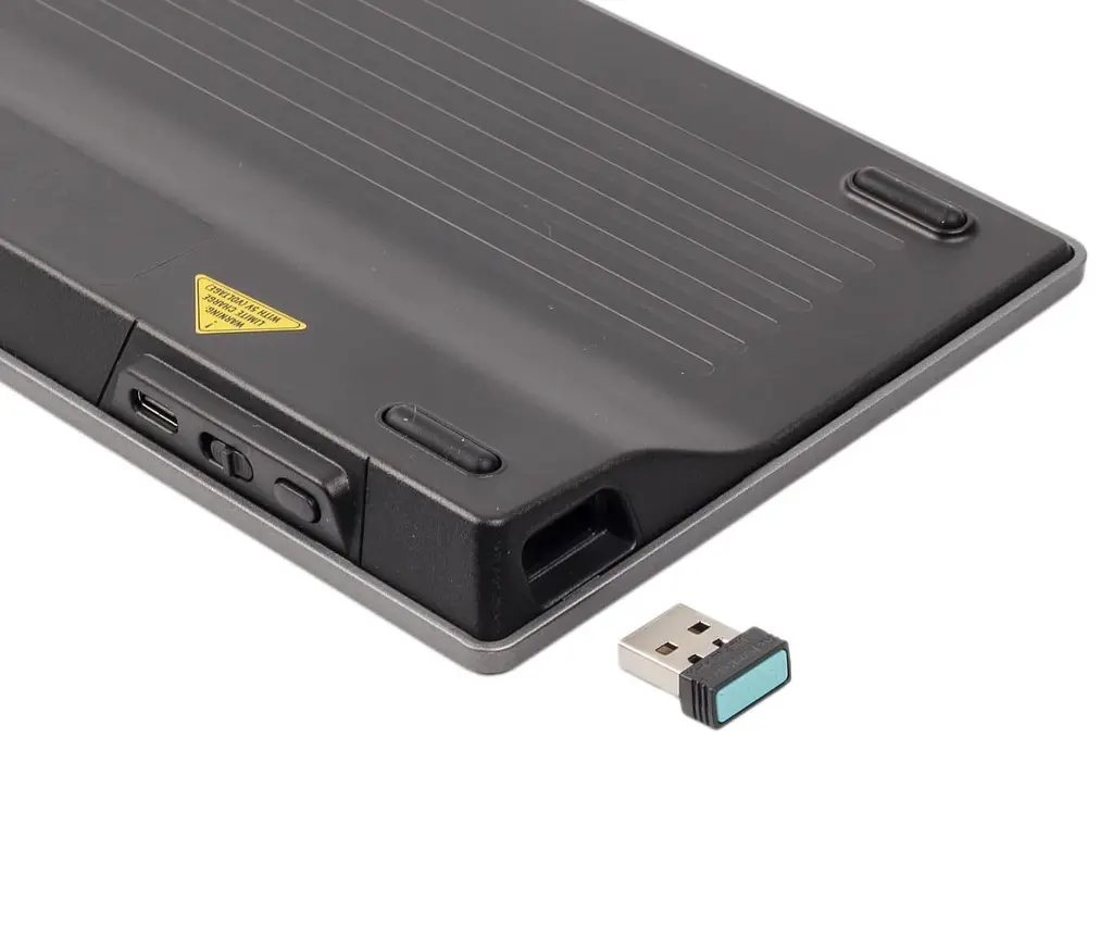 Клавіатура A4Tech Fstyler FBX50C Wireless Grey (FBX50C (Grey)) - фото 2