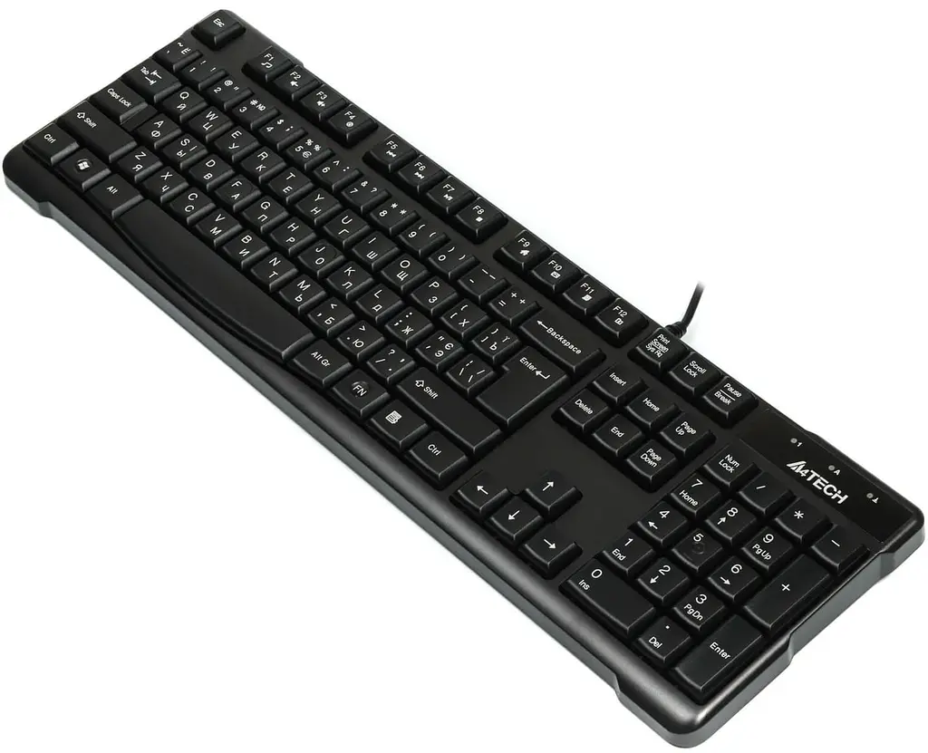 Клавіатура A4Tech KR-750 USB Black (KR-750 USB (Black)) - фото 2
