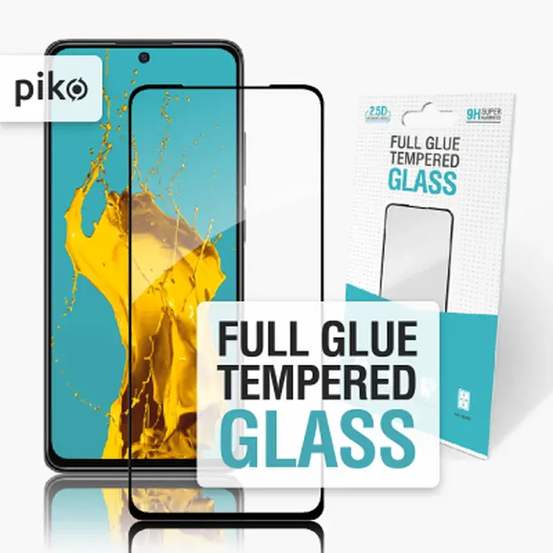 Скло захисне Piko Full Glue Xiaomi Poco X4 Pro 5G Black (1283126529108) - фото 5