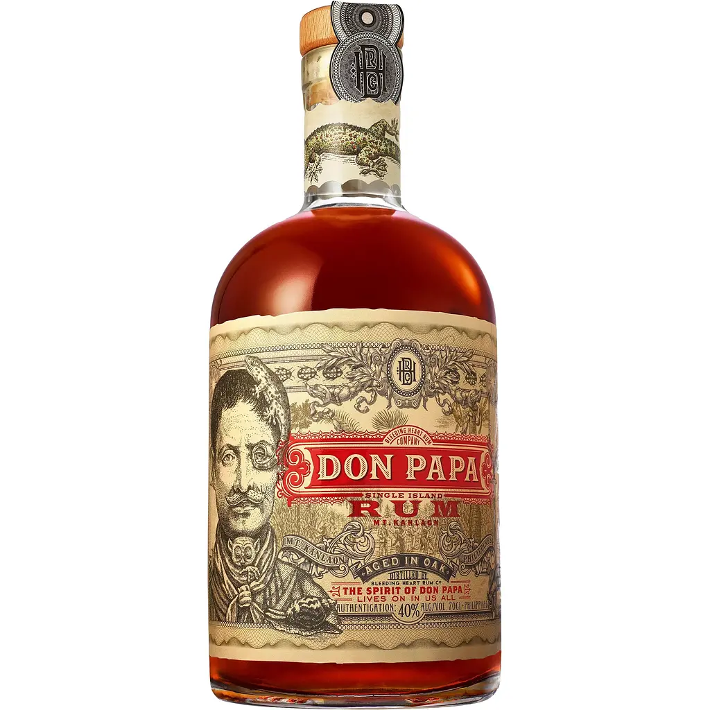 Ром Don Papa 7 yo 40% 0.7 л в подарочной упаковке - фото 2