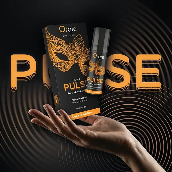 Смоктайзер (гель з ефектом посмоктування) для клітора Orgie Liquid Pulse 15 мл (крижана карамель) - фото 4