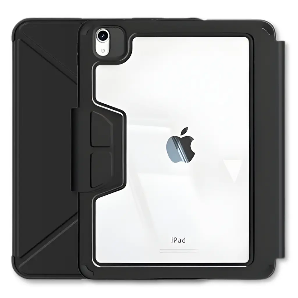 Чохол до планшета BeCover Rugged Origami Transparent Apple iPad Air 11" M2/M3 (2024/2025) Black (714968) - фото 2