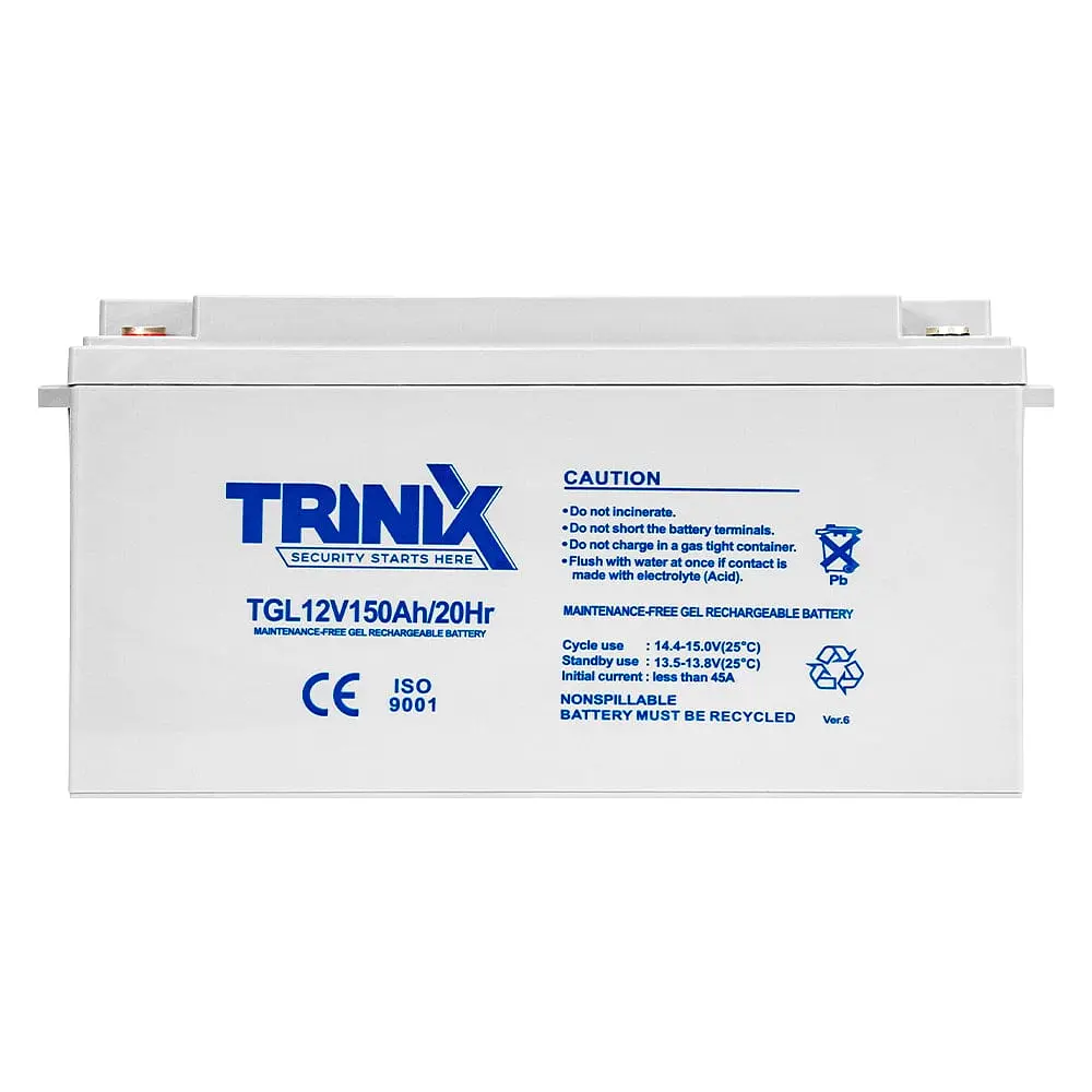 Акумуляторна батарея гелева 12В 150Аг Trinix TGL12V150Ah/20Hr GEL (44-00013) - фото 2
