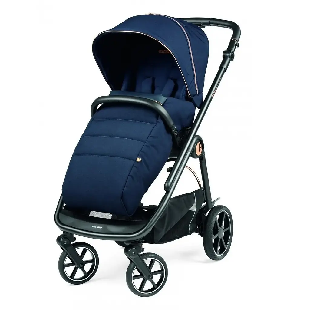 Коляска Peg-Perego Veloce Blue Shine SL, 3в1, синя (PACK-VEL31SL000007) - фото 2
