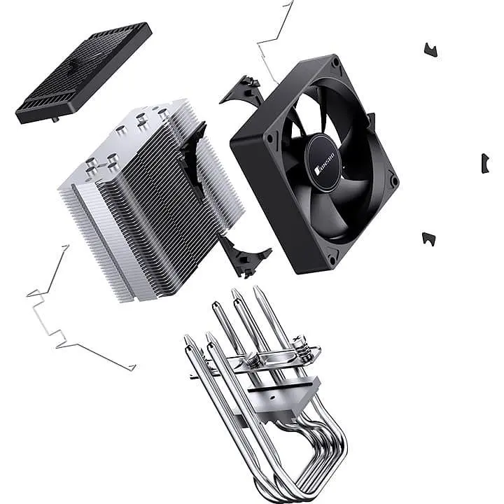 Кулер для процесора Jonsbo CR-1400 EVO Black (CR-1400 EVO Black) - фото 12