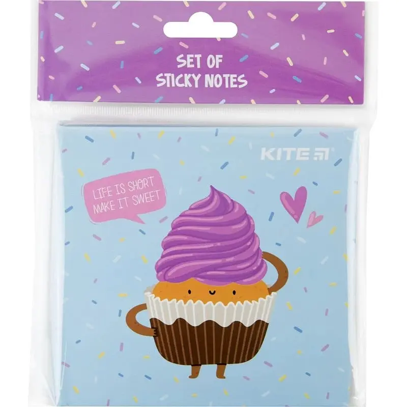 Стікери з клейкою смужкою Kite Sweet muffin набір (K22-477) - фото 4