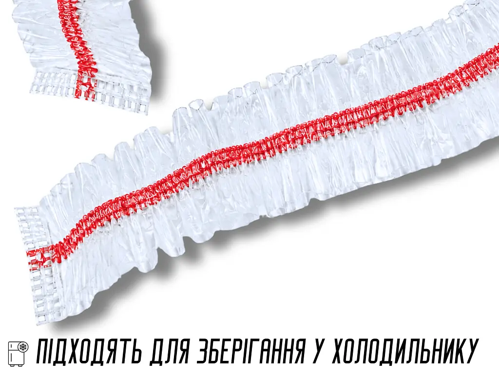 Пакети для зберігання продуктів на гумці, 100 шт. - фото 10