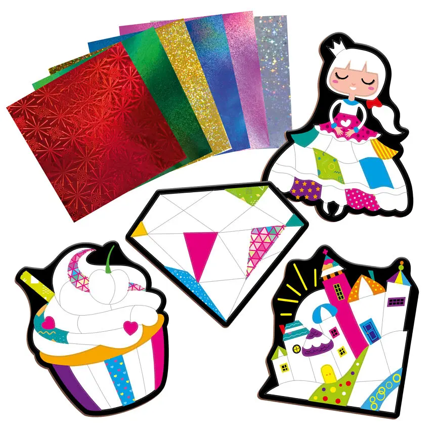 Набір для творчості Vladi Toys Foil Craft Принцеса, українська мова (VT4433-11) - фото 2
