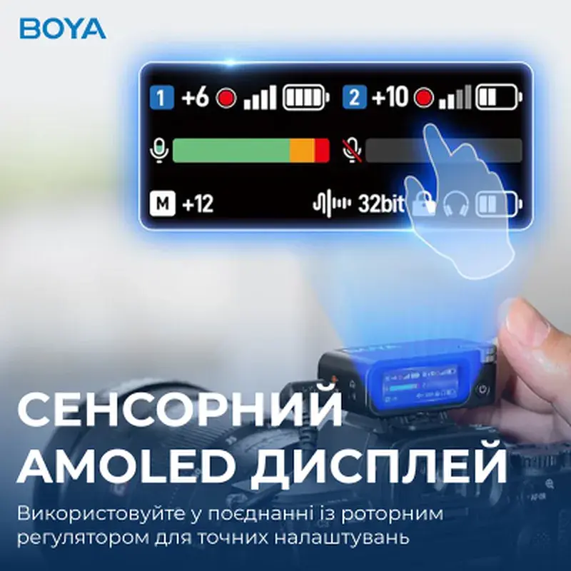 Мікрофон Boya MIC 2-02 Type-C/TRS Black (MIC 2-02) - фото 8
