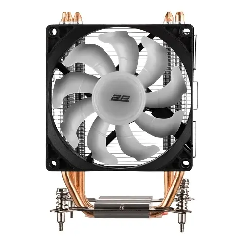 Кулер для процесора Gaming Air Cool AC90D4 ARGB, алюміній, мідні теплові трубки, 1x90 мм ARGB 2E teh0027904 - фото 5