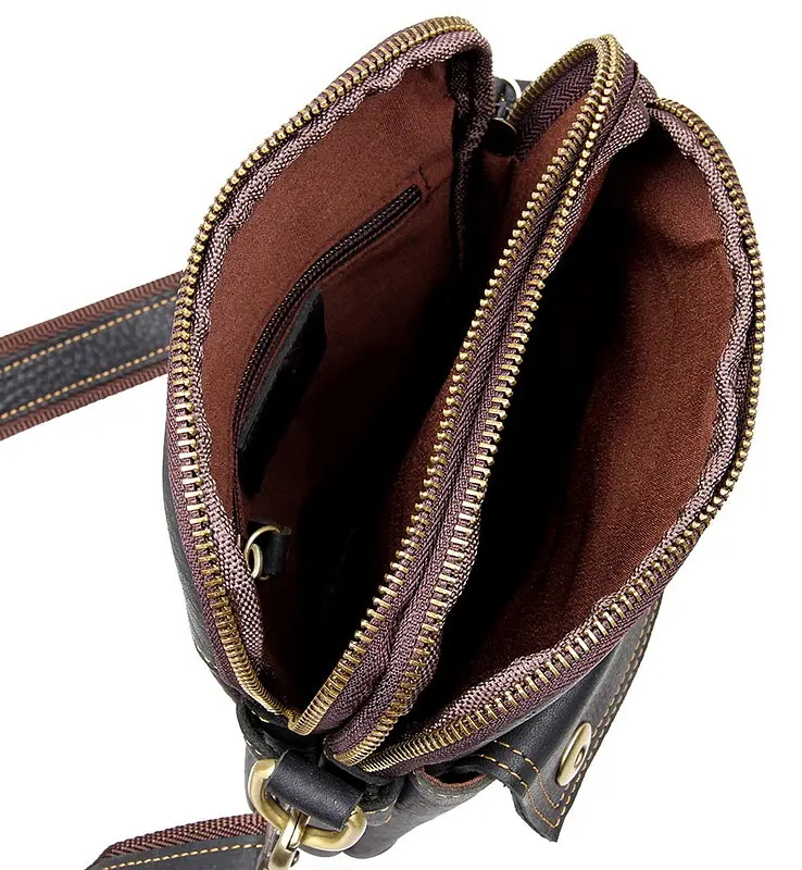 Кожаная сумка мужская Vintage 18,5х24х5 см sum0013939 - фото 10