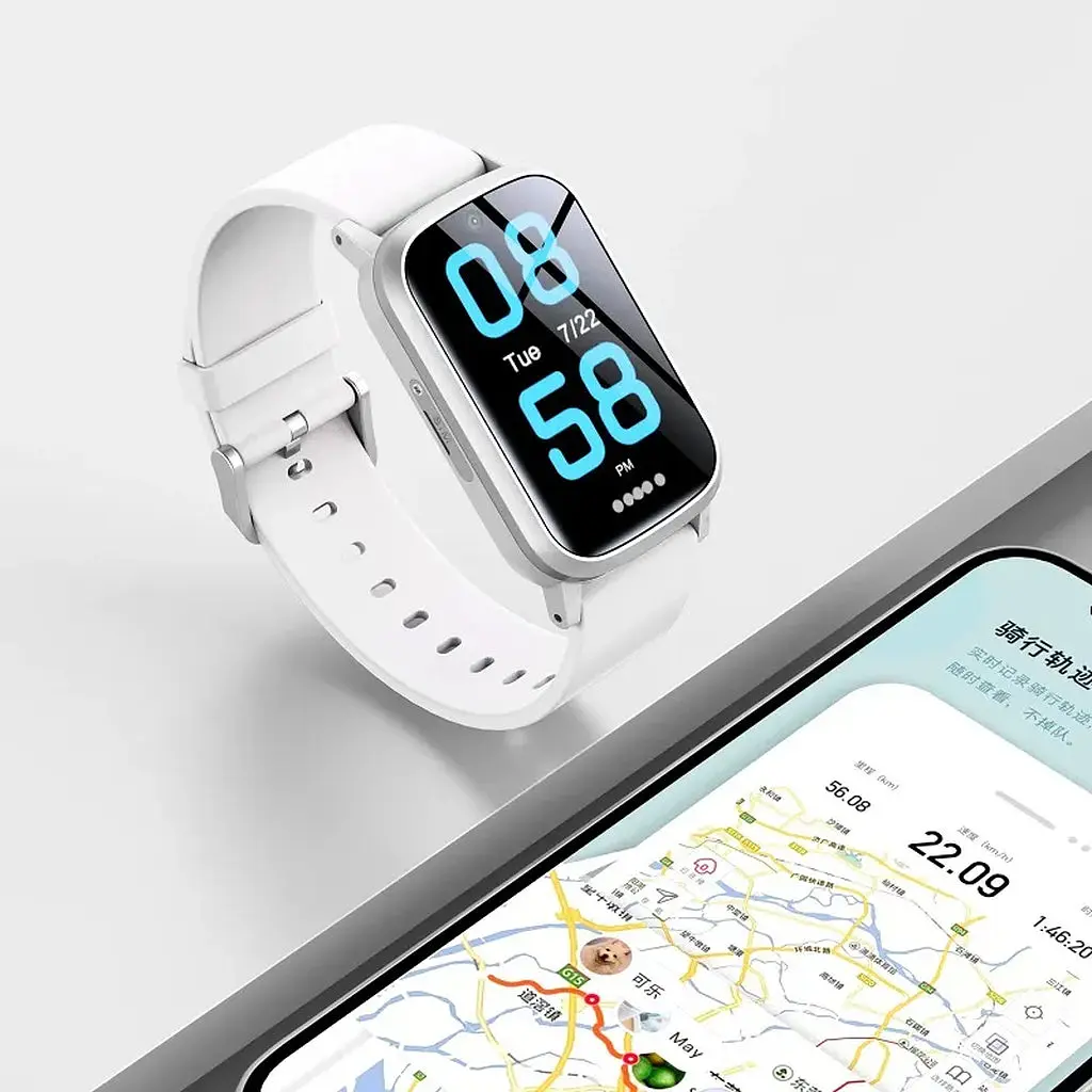 Детские смарт-часы Lemfo FA92 с поддержкой 4G и GPS Белый - фото 3