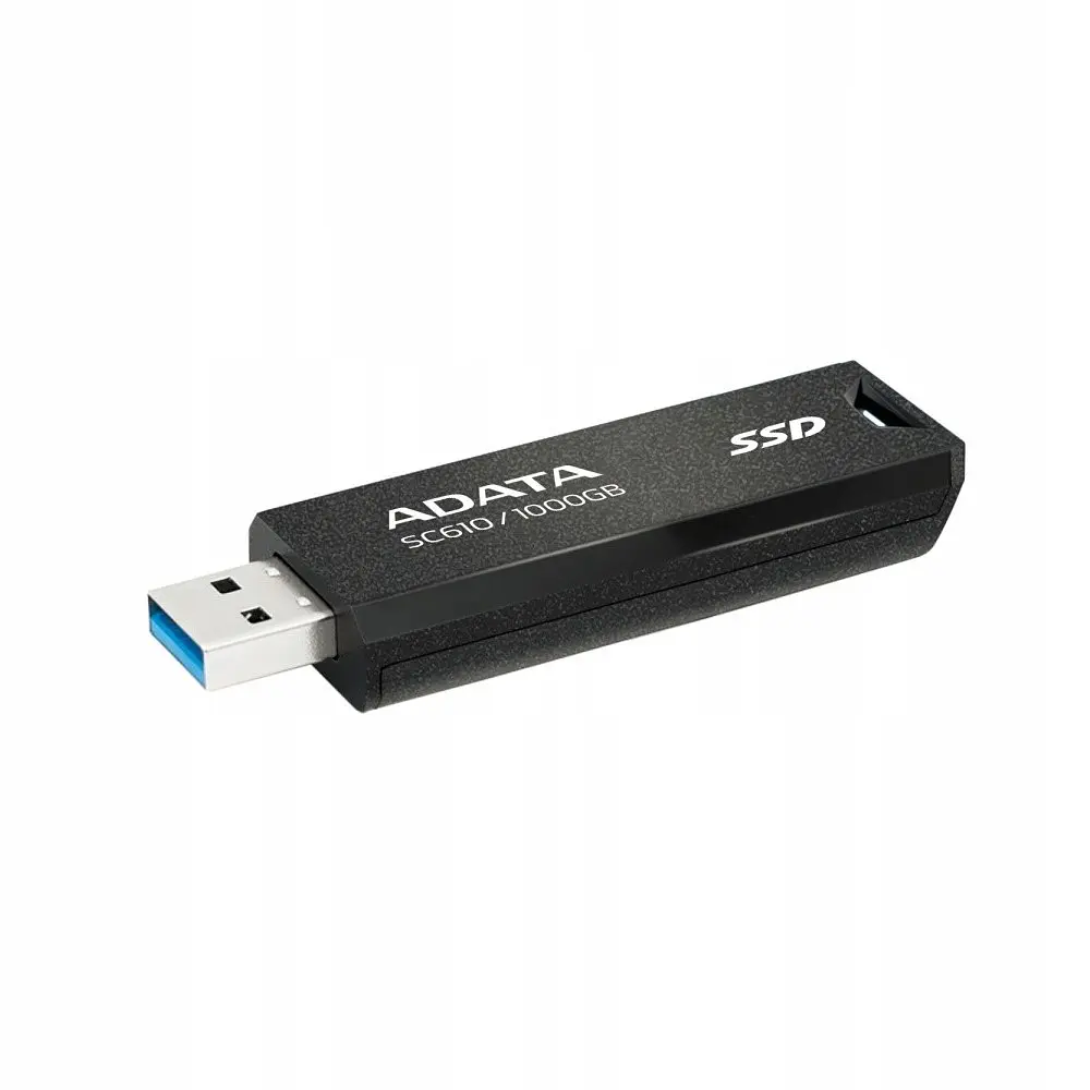 Портативний SSD ADATA SC610 1TB USB 3.2 550/500Mb/s Black (SC610-1000G-CBK/RD) - фото 3