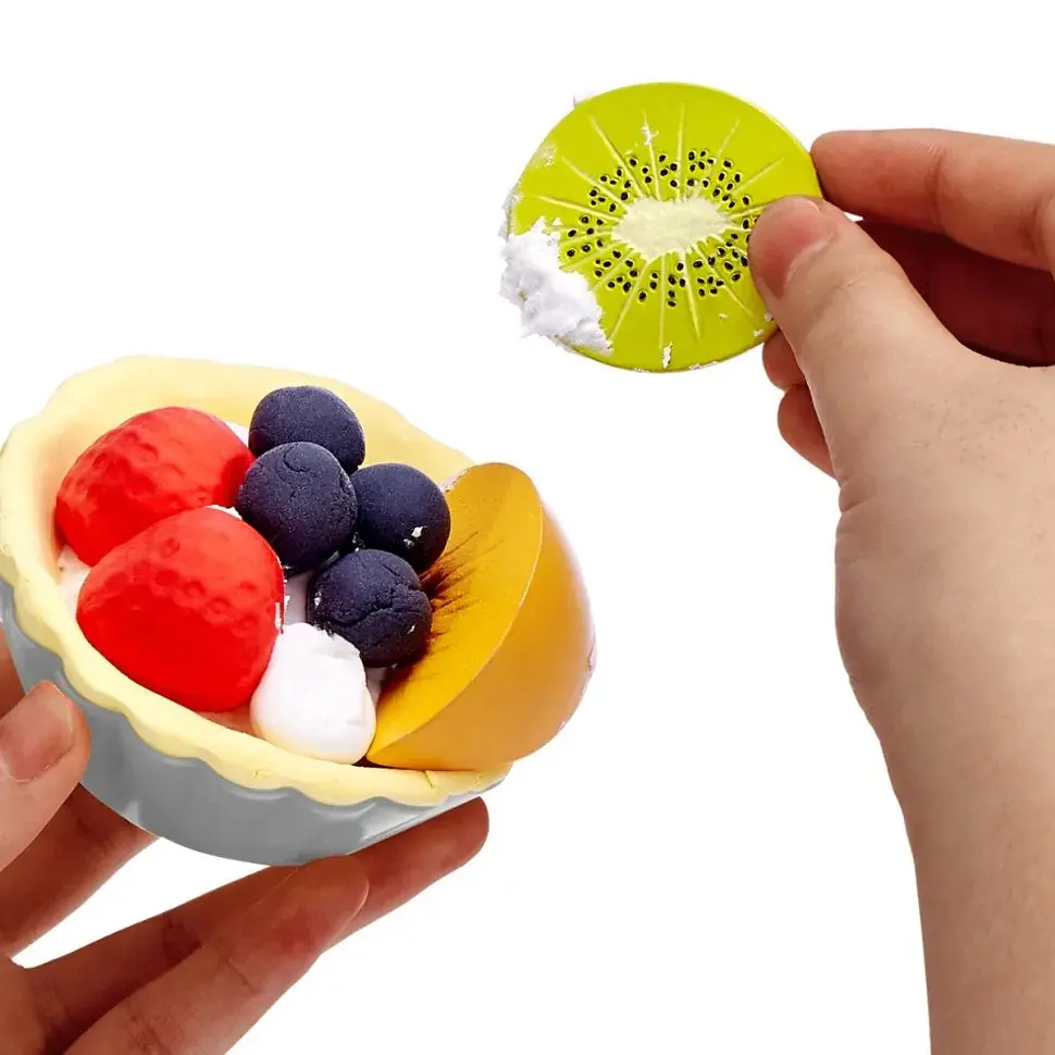 Ігровий набір зі слаймами Фруктовий тарт Slime Mart 15901E серії Shopping Bag - фото 4