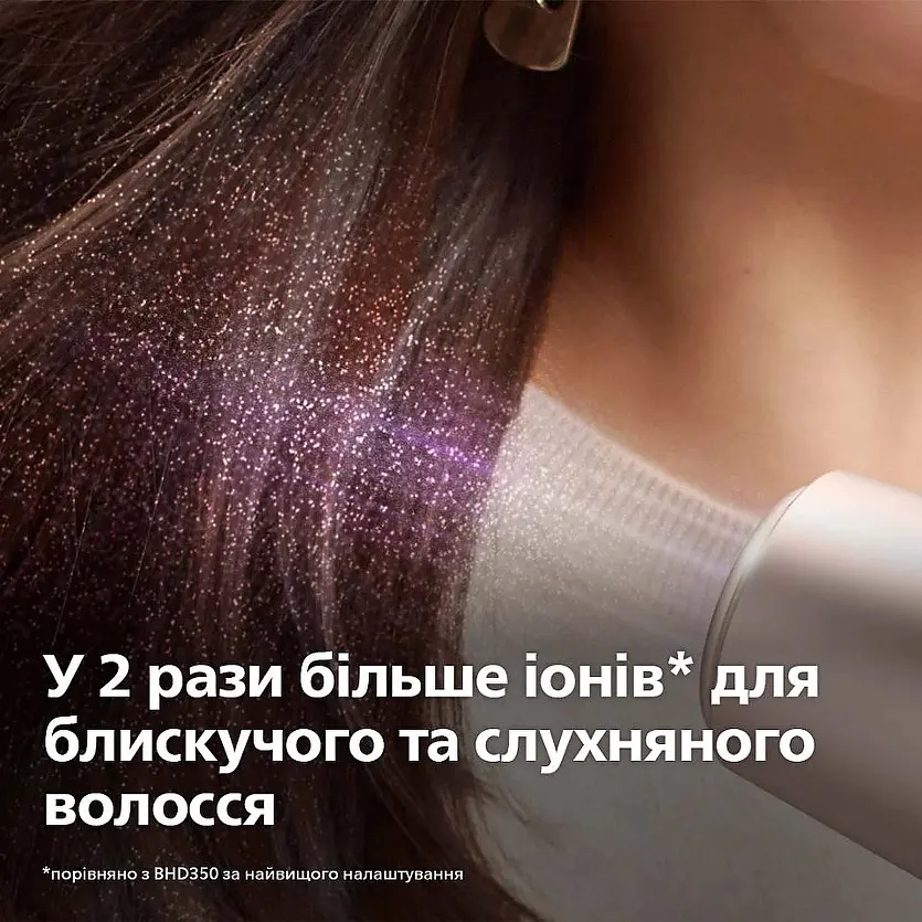 Фен Philips 5000 ThermoShield 2300 Вт 6 режимів персиковий (BHD530/00) - фото 9