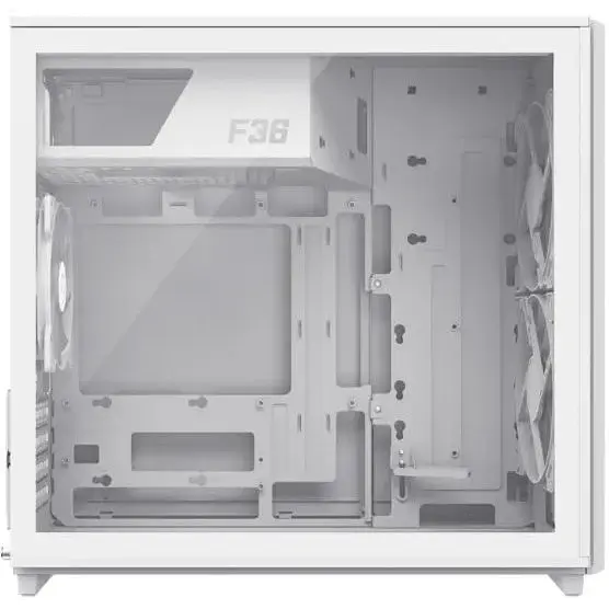 Корпус GameMax F36 WH White with window - фото 7