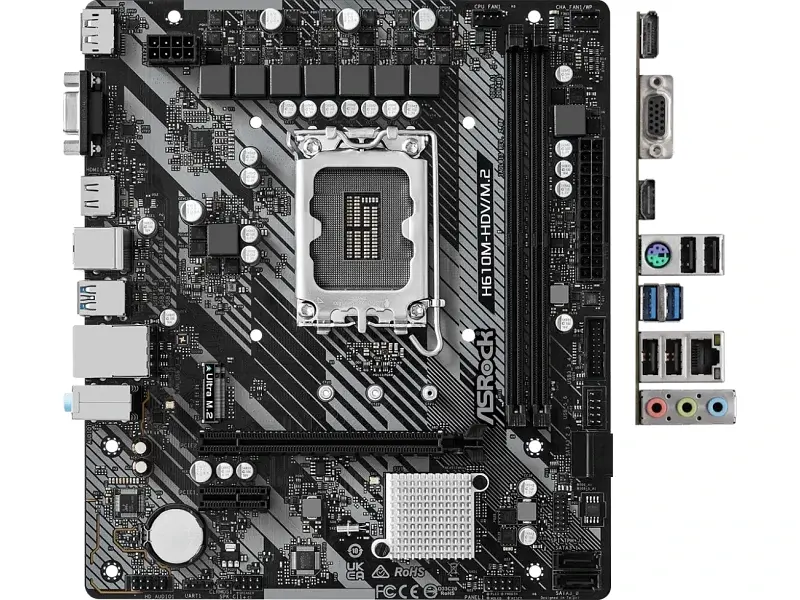 Материнська плата ASRock H610M-HDV/M.2 R2.0
