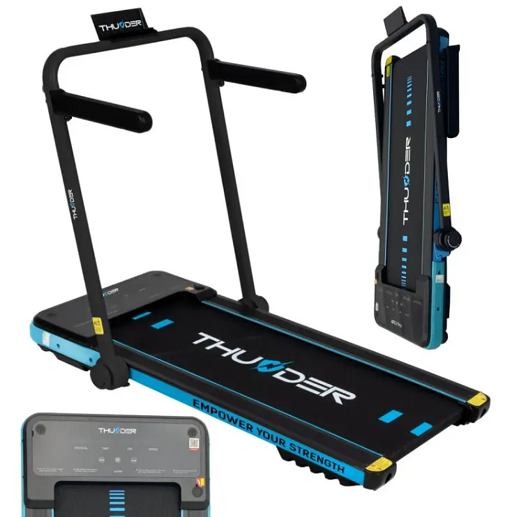 Беговая дорожка THUNDER IMPACT-BLUE - фото 2