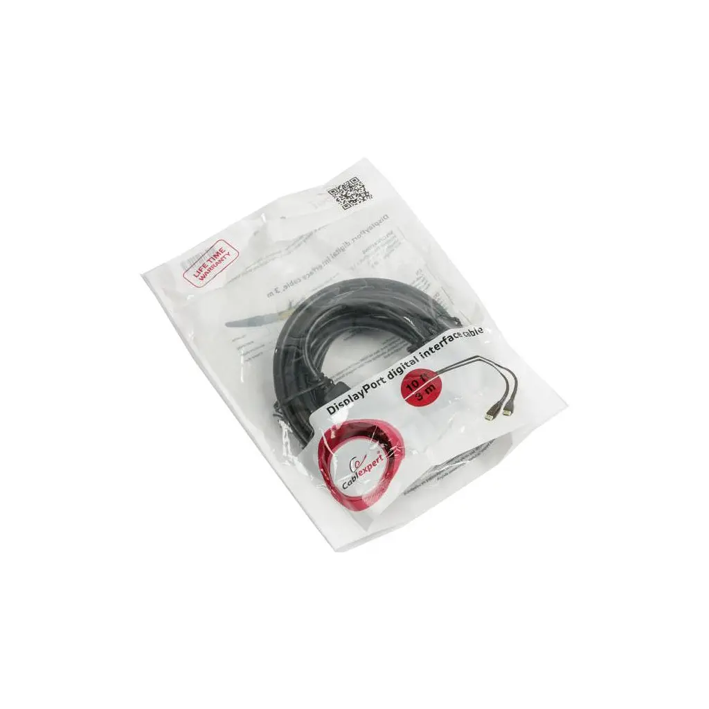 Кабель мультимедійний Display Port to Display Port 3.0m Cablexpert (CC-DP2-10) - фото 3