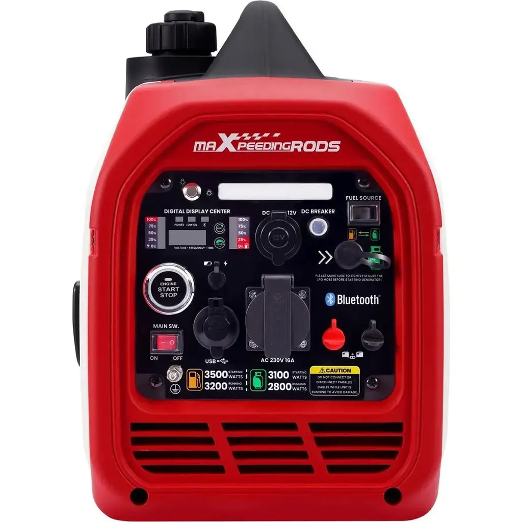 Інверторний газово-бензиновий генератор MaXpeedingRODS MXR4000 GT [129015] - фото 3