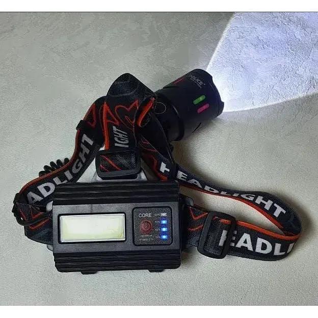 Фонарь налобный Police PL-176 LED аккумуляторный - фото 2