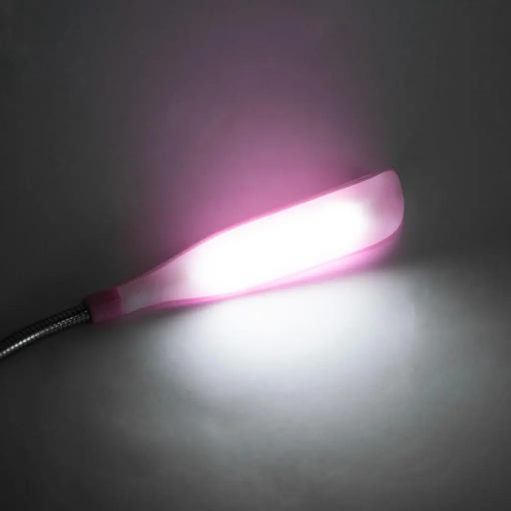 Настільна лампа світлодіодна рожева LED DESK Light X-7188 лід світильник на стіл на батарейках 3хААА - фото 4