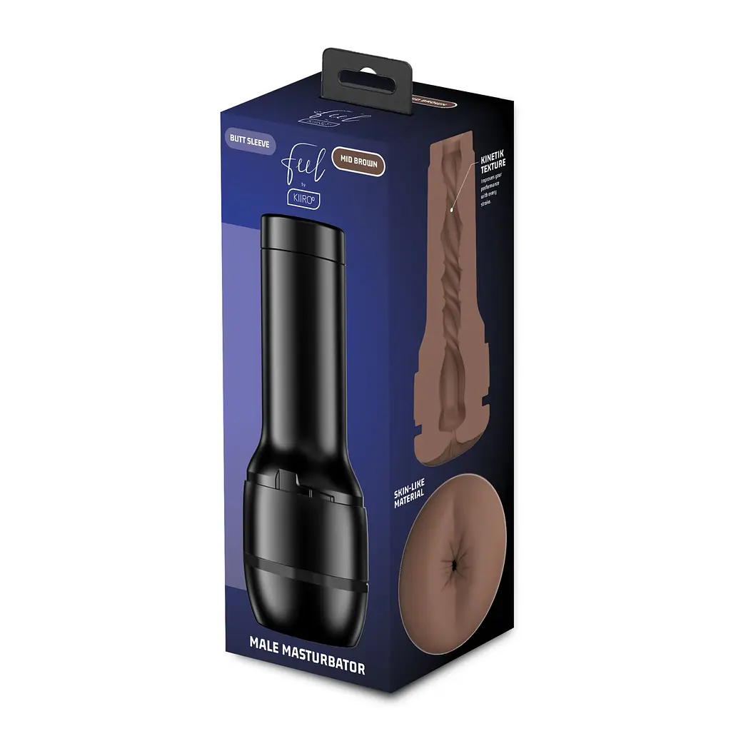 Мастурбатор-попа Kiiroo Feel Stroker Butt Mid Brown для секс-машини Kiiroo Keon - фото 6