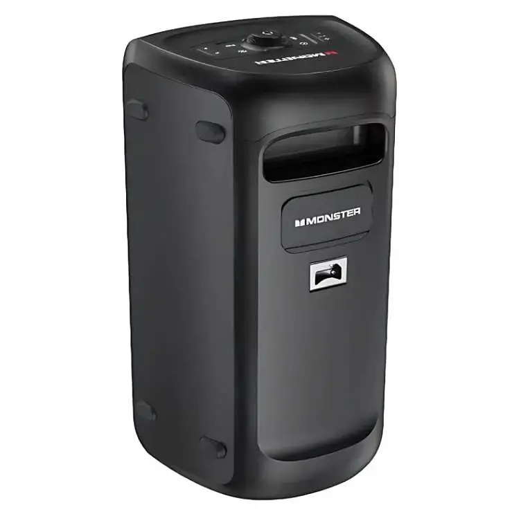 Портативна колонка Monster Cycle MS22138 з 2 мікрофонами Чорний (2104618459) - фото 5