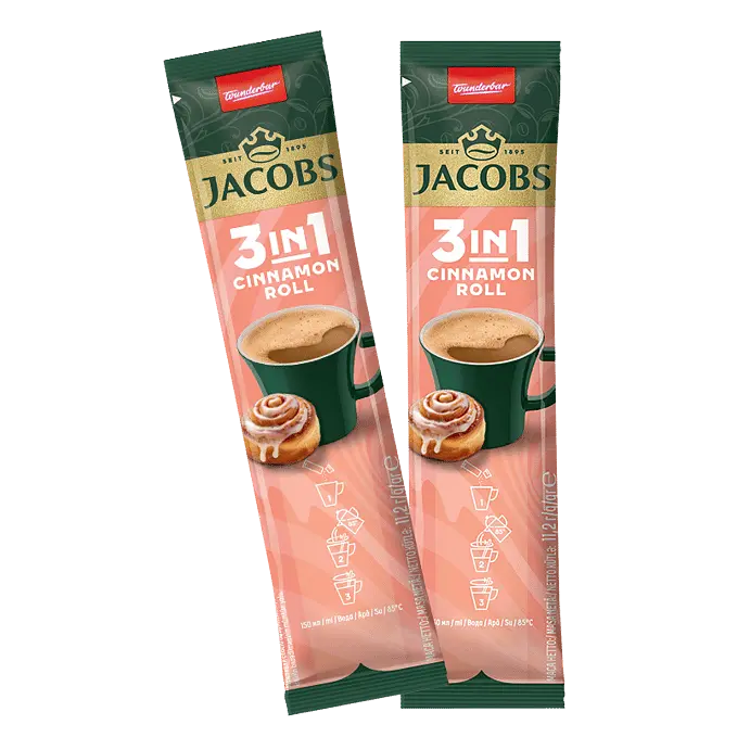 Напій кавовий розчинний Jacobs Cinnamon roll 3в1 зі смаком кориці 11.2 г - фото 2