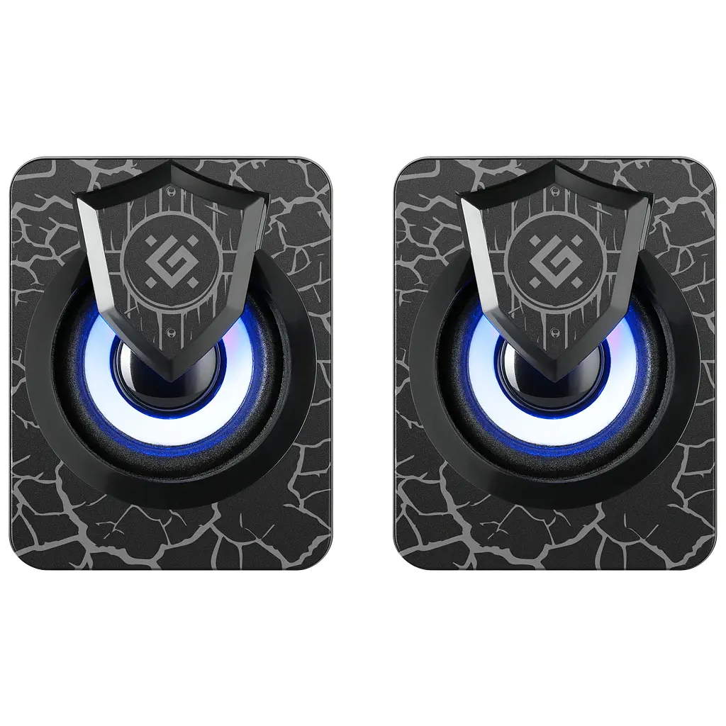 Акустична система Defender Onyx Led USB, чорна (65038) - фото 2