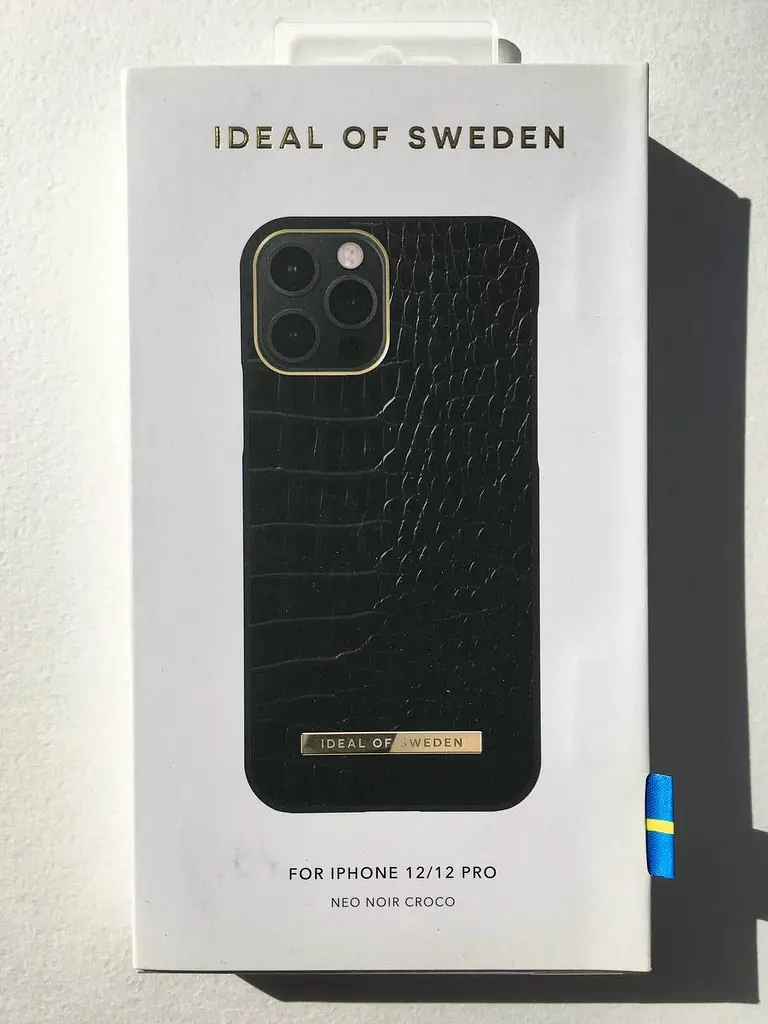 Протиударний чохол iDeal of Sweden Atelier MagSafe для iPhone 12 Pro Neo Noir Croco - фото 5