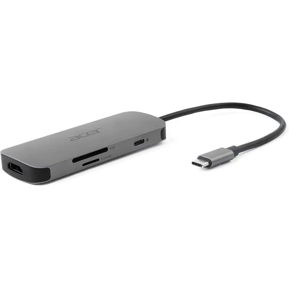 USB-Хаб Acer 7in1 USB-С (HP.DSCAB.018) - фото 3