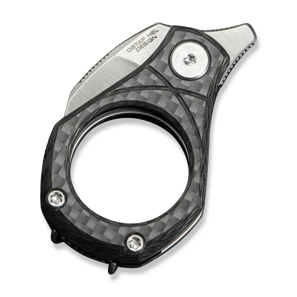 Ніж складаний кишеньковий Civivi Pyrus, (1.6 см) 14C28N / Carbon Fiber темно-сірий - фото 6