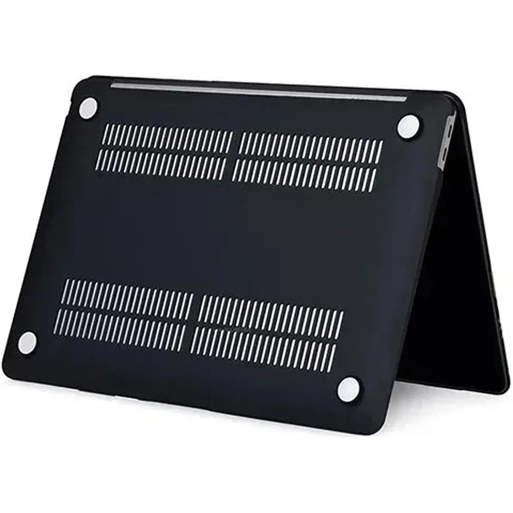 Пластикова накладка (верх та низ) HardShell Matte Case для Apple MacBook Air 13` A1932/A2179/A2337 (2018-2020) Black [148844] - фото 4