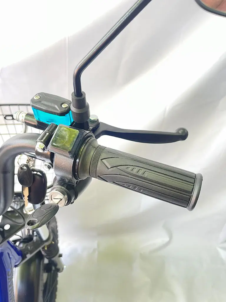 Електровелосипед двомісний Minako Monster (2000W 60V 36Ah) + Гальма гідравліка Синій - фото 6