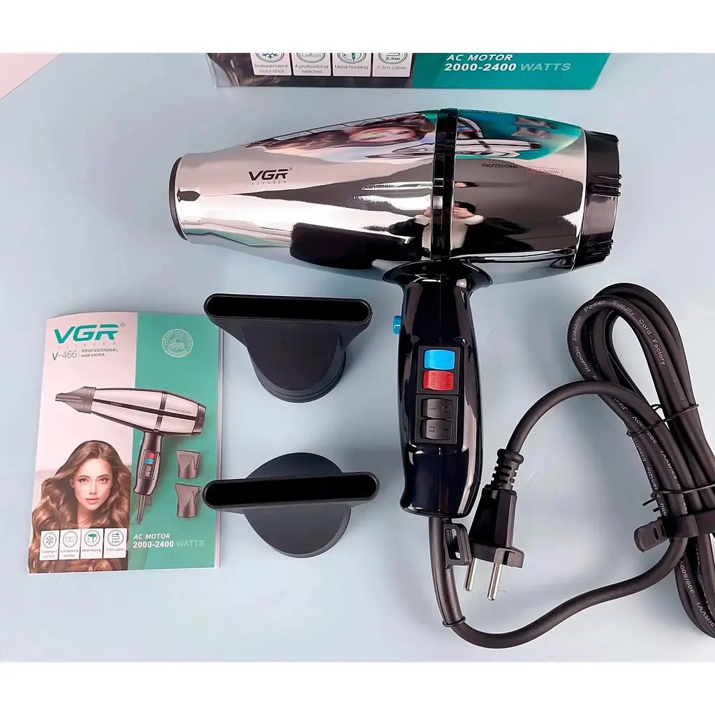 Фен VGR V-466 Metal Body Professional Salon Series [128063] - фото 4
