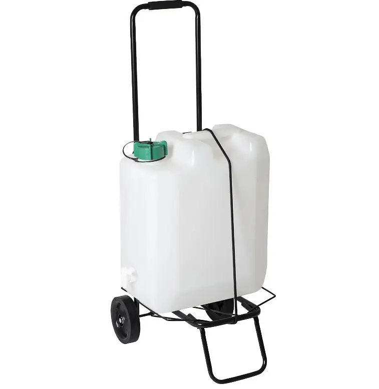 Візок господарський Bo-Camp Luggage Trolley Foldable 35 kg Black (5267281) (DAS302438) - фото 3