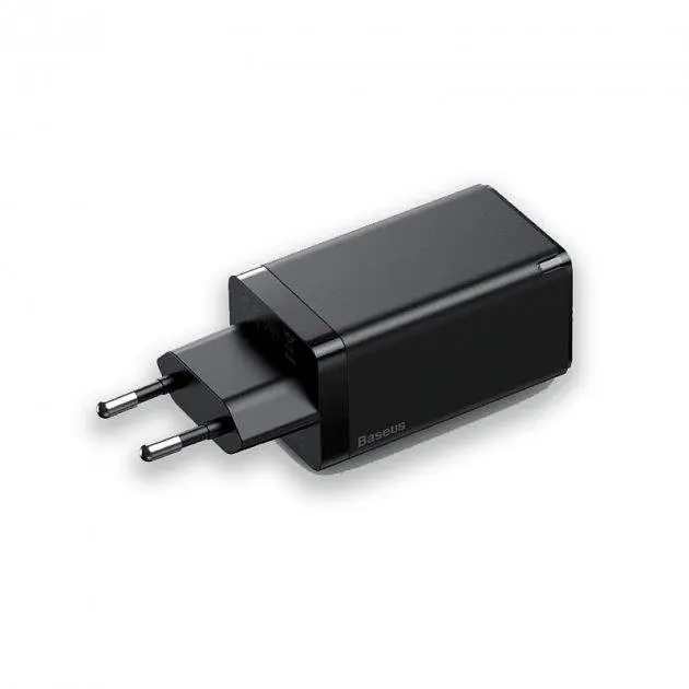 Зарядное устройство 65 W Baseus GaN 2C+U (BS-E915/CCGAN-B01) - фото 3