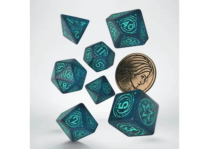 Набір кубиків The Witcher Dice Set. Yennefer - Sorceress Supreme , 7 шт. (SWYE01) - фото 2