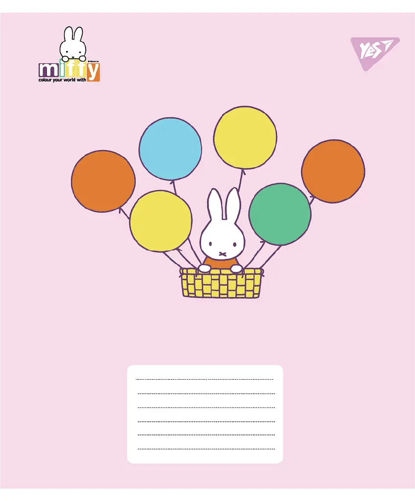 Набір зошитів шкільних YES А5/12 лінія Miffy Playfull 25 шт (767632) - фото 4