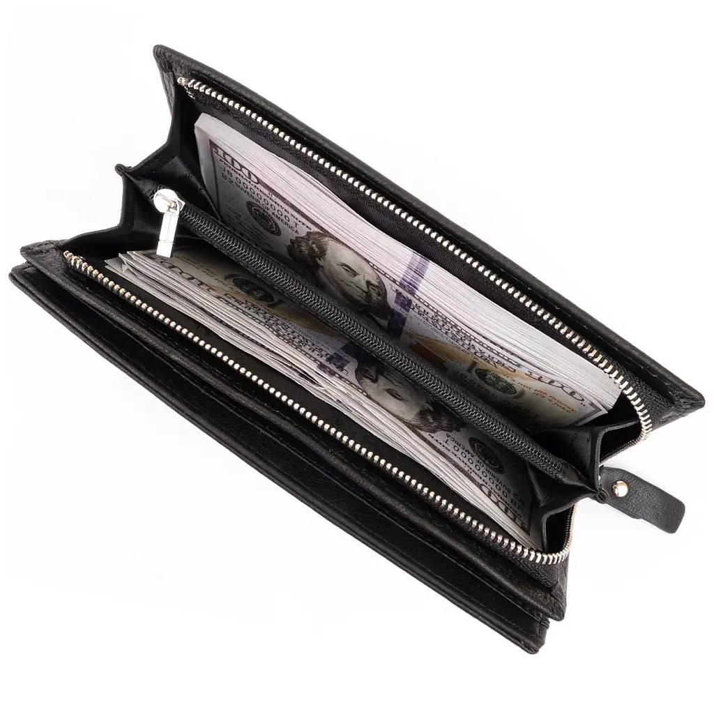 Кожаный женский кошелек ST Leather 19х9.5х2.5 см acs0016006 - фото 4