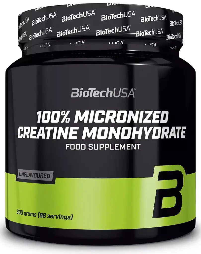 Чистий Мікронізований Креатин BiotechUSA Моногідрат - 300 г