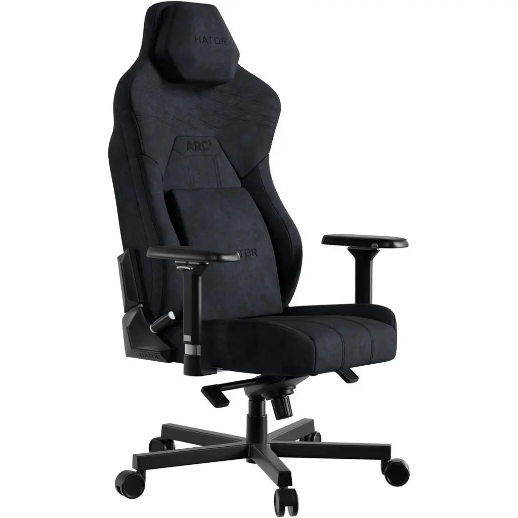 Геймерське крісло Hator Arc 3 S Velour Black (HTC3440S) [170583] - фото 2